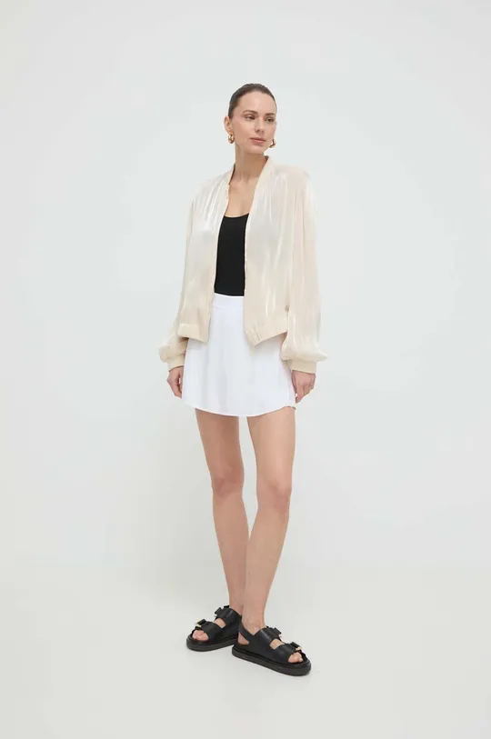 Sukňo-šortky Armani Exchange biela