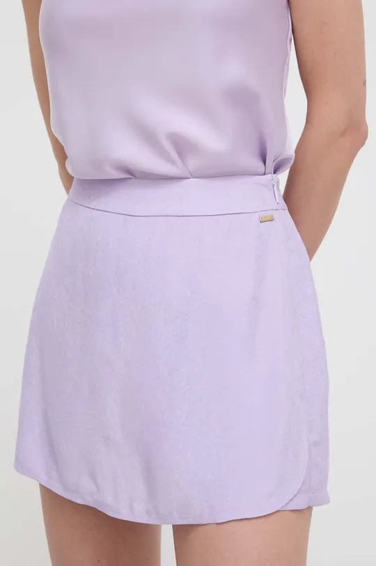 ljubičasta Suknja - hlače Armani Exchange Ženski