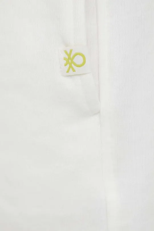 bijela Kratke hlače United Colors of Benetton