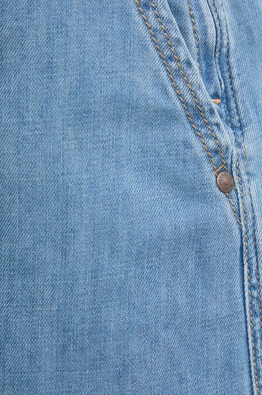 modra Kratke hlače iz mešanice lana Weekend Max Mara