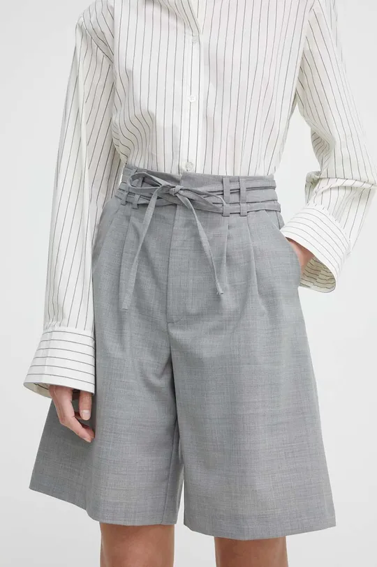 grigio Alohas shorts con aggiunta di lana Donna