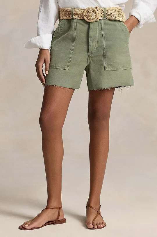 Polo Ralph Lauren szorty bawełniane zielony