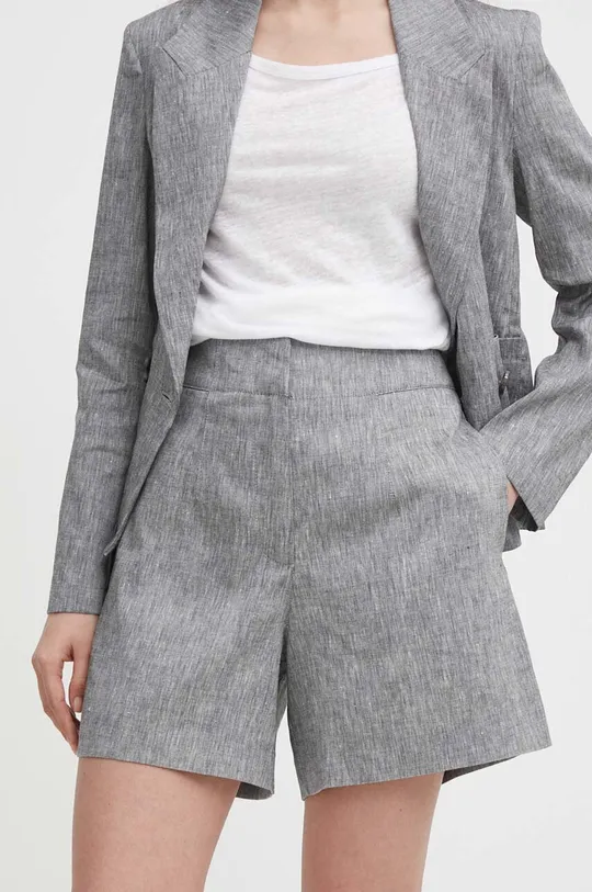 siva Lanene kratke hlače Sisley Ženski