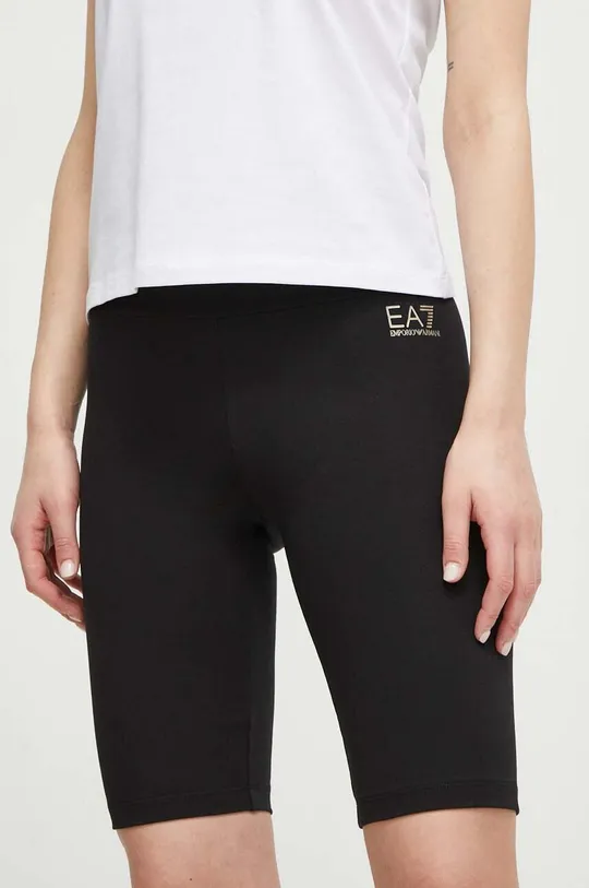 crna Kratke hlače EA7 Emporio Armani Ženski