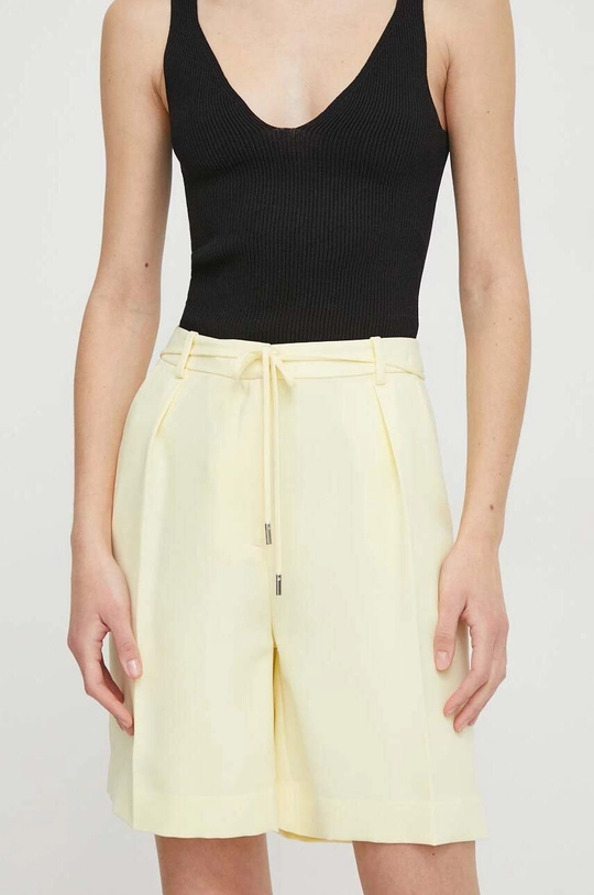 giallo Calvin Klein pantaloncini Donna