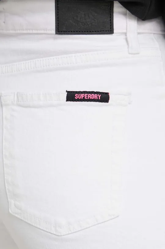 Rifľové krátke nohavice Superdry Dámsky
