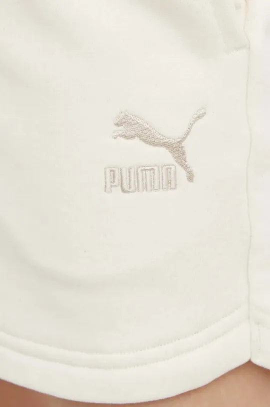 béžová Bavlnené šortky Puma BETTER CLASSIC