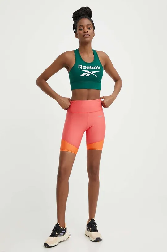 arancione Mizuno shorts da corsa Impulse Core Donna