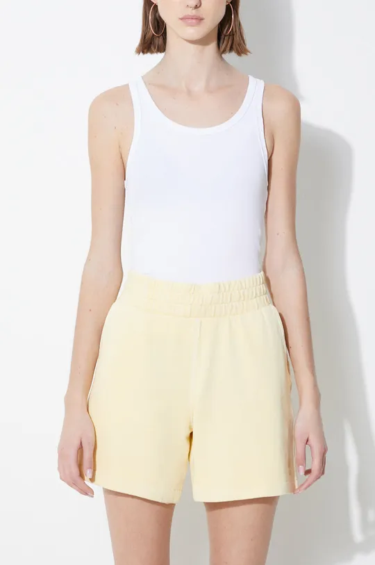 yellow adidas Originals cotton shorts Women’s