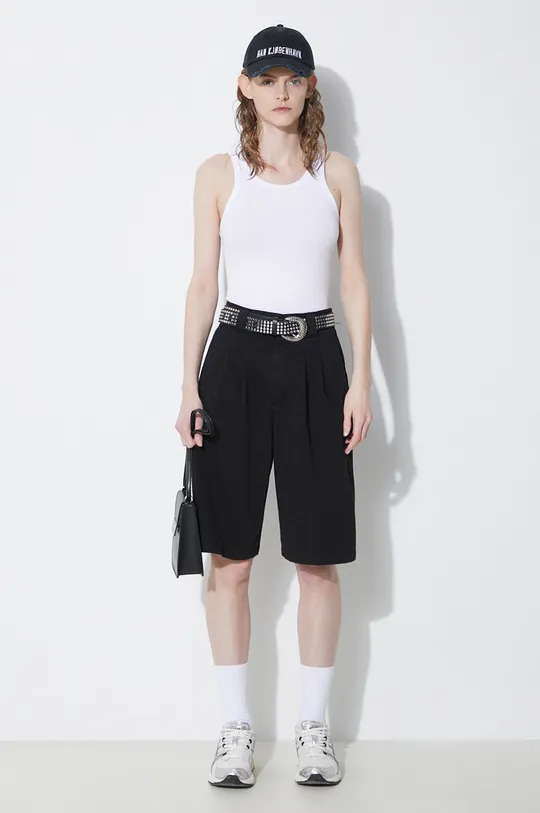 Carhartt WIP cotton shorts Tristin Short black
