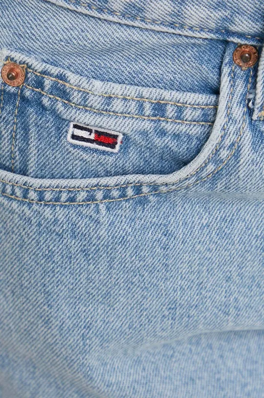 Rifľové krátke nohavice Tommy Jeans 100 % Bavlna