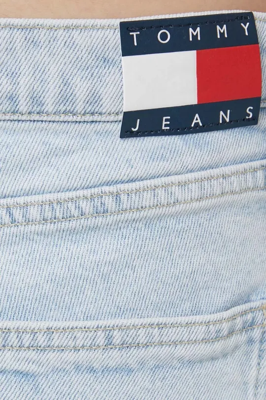 niebieski Tommy Jeans szorty jeansowe