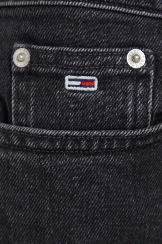 čierna Rifľové krátke nohavice Tommy Jeans