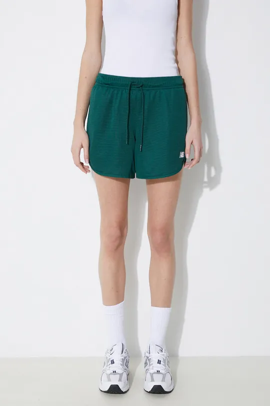 зелен Къс панталон New Balance WS41510NWG