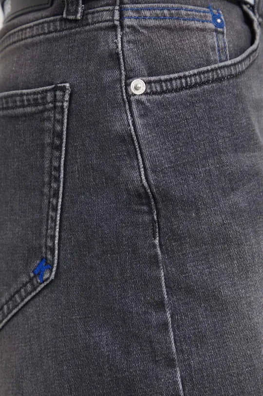 sivá Rifľové krátke nohavice Karl Lagerfeld Jeans