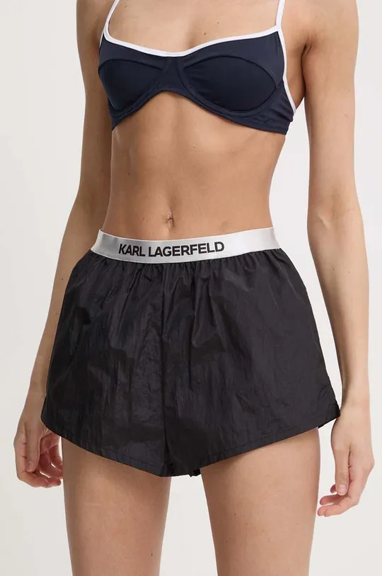 črna Kratke hlače Karl Lagerfeld Ženski