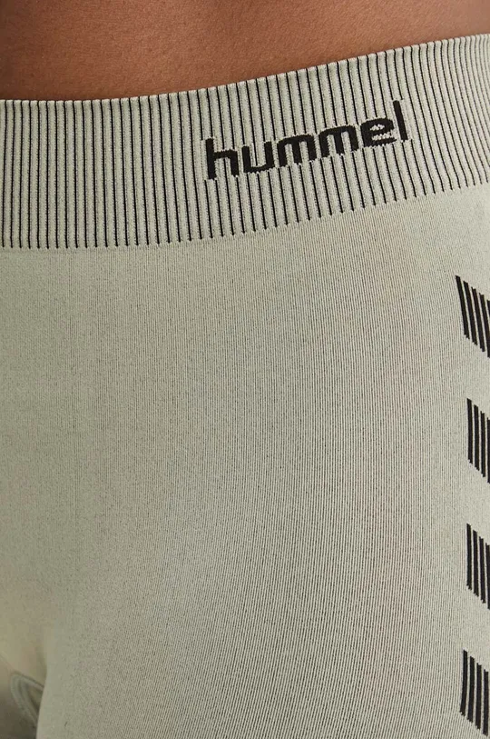 béžová Tréningové šortky Hummel First Seamless