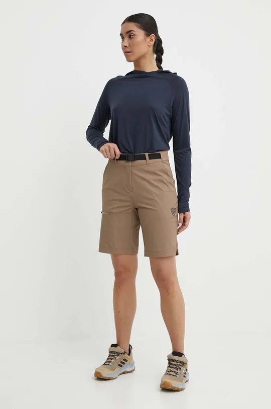 Kratke outdoor hlače Rossignol smeđa