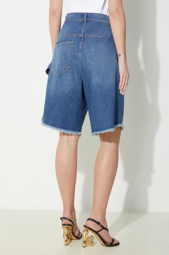 Дънков къс панталон JW Anderson Twisted Workwear Shorts Основен материал: 100% памук Подплата на джоба: 65% полиестер, 35% памук