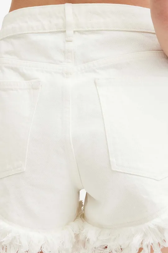 bijela Pamučne traper kratke hlače AllSaints ASTRID FRAY SHORT