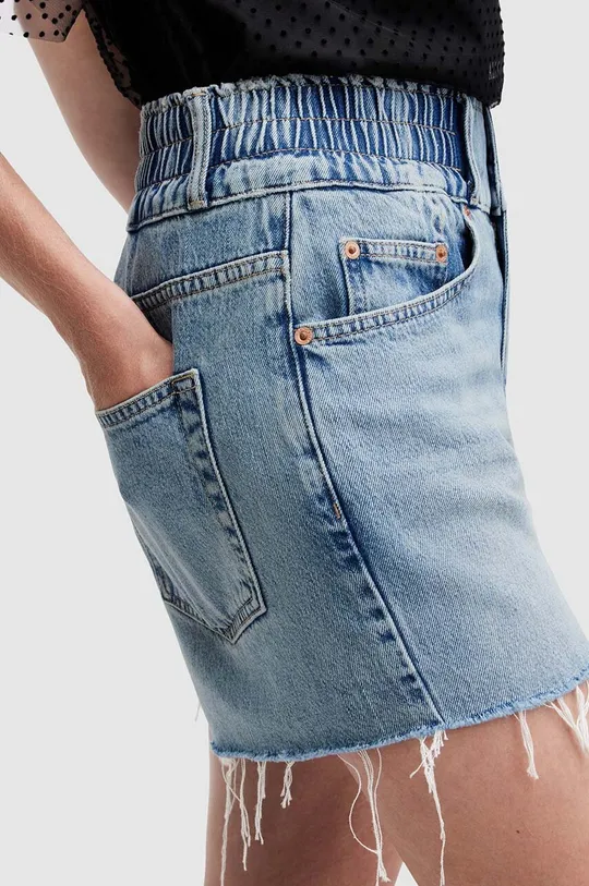 modra Jeans kratke hlače AllSaints HAILEY DENIM SHORT