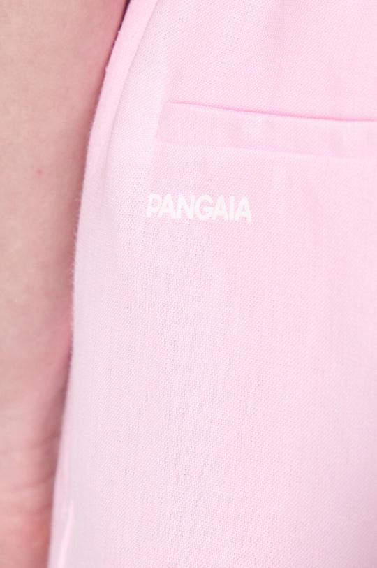 Pangaia linen shorts DNA Linen Mid Length Shorts 10001972 pink