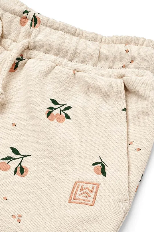 ružová Detské bavlnené šortky Liewood Gram Printed Sweatshorts