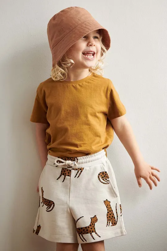beige Liewood shorts di lana bambino/a Gram Printed Sweatshorts Ragazze