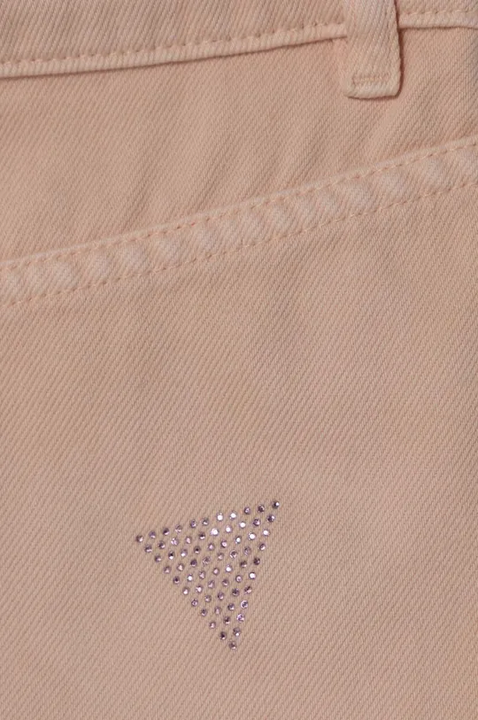 Detské rifľové krátke nohavice Guess 100 % Bavlna