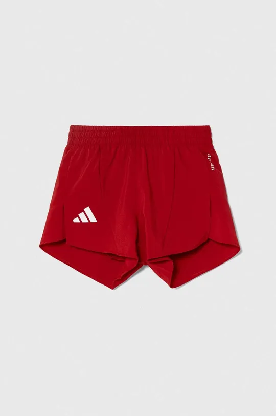 červená Detské krátke nohavice adidas Dievčenský