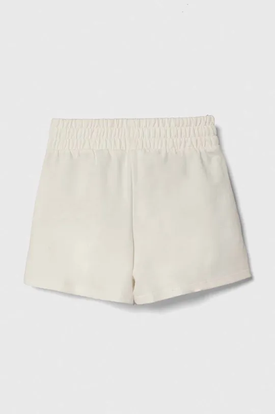 Otroške bombažne kratke hlače Sisley bela