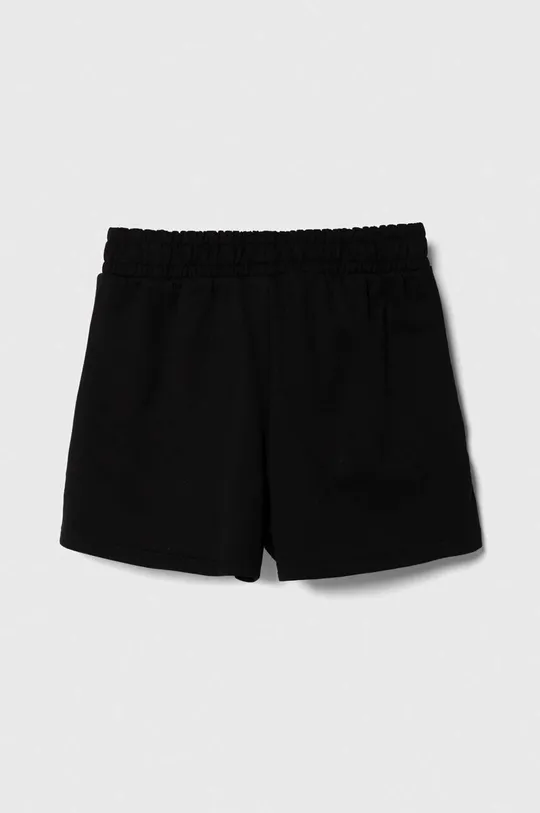 Dječje pamučne kratke hlače Sisley crna