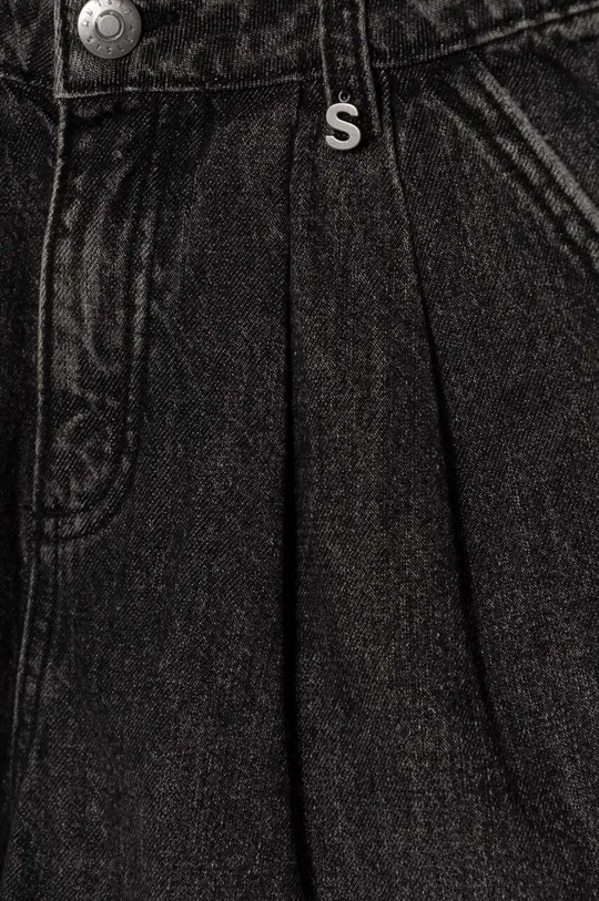 Detské rifľové krátke nohavice Sisley 100 % Bavlna