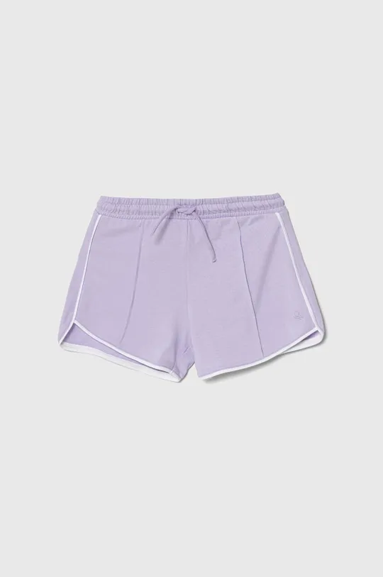 violetto United Colors of Benetton shorts di lana bambino/a Ragazze