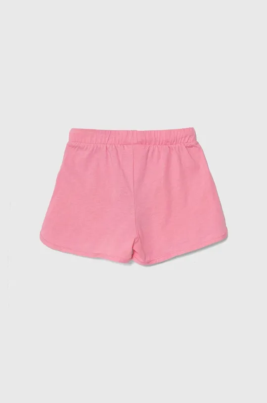 United Colors of Benetton gyerek pamut rövidnadrág rózsaszín