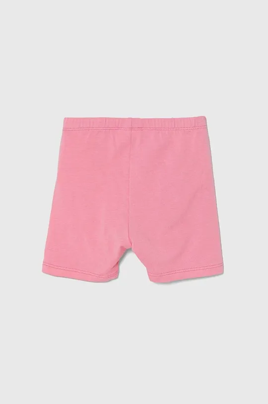Detské krátke nohavice United Colors of Benetton ružová
