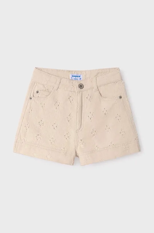Mayoral shorts di lana bambino/a beige