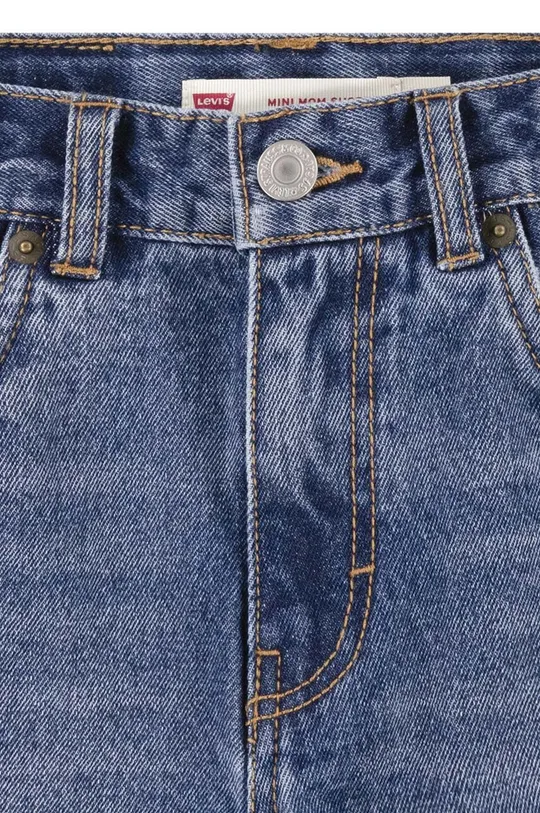 Detské rifľové krátke nohavice Levi's 100 % Organická bavlna