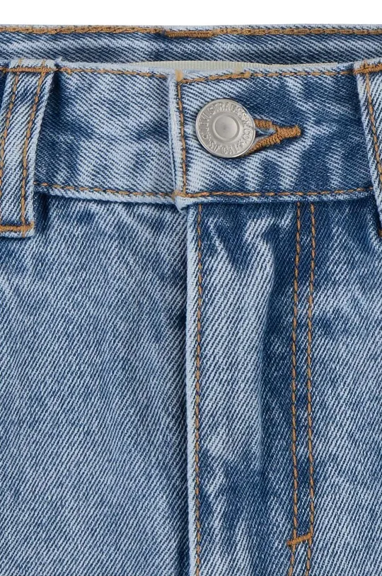 modra Otroške kratke hlače iz jeansa Levi's