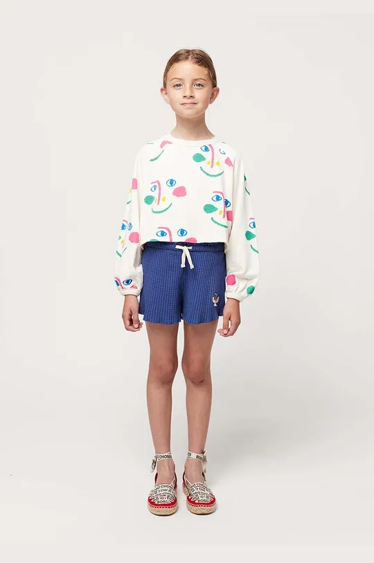 темно-синій Дитячі шорти Bobo Choses Для дівчаток