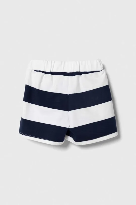 Otroške bombažne kratke hlače Guess mornarsko modra