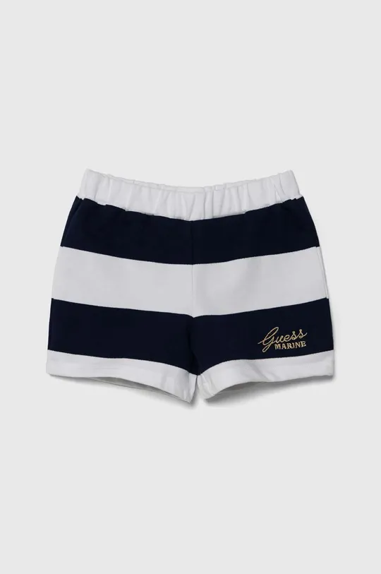 blu navy Guess shorts di lana bambino/a Ragazze