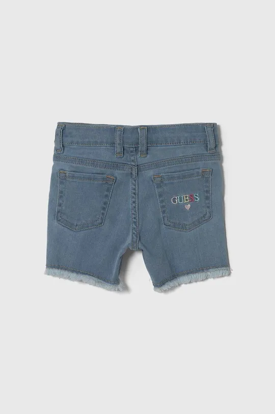 Otroške kratke hlače iz jeansa Guess modra