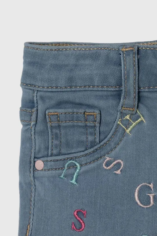 Guess szorty jeansowe dziecięce 80 % Bawełna, 17 % Poliester, 3 % Elastan