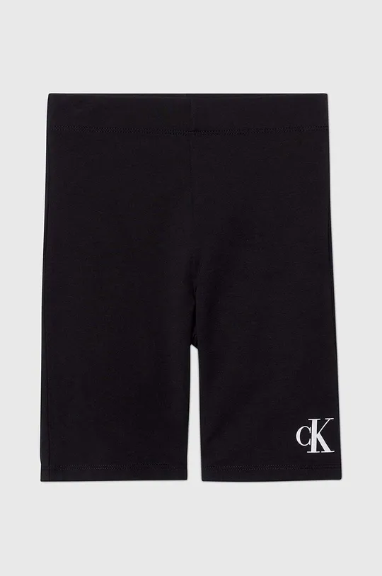 Calvin Klein Jeans szorty dziecięce czarny