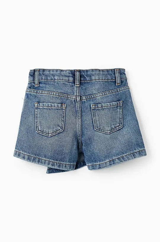 Detské rifľové krátke nohavice zippy modrá