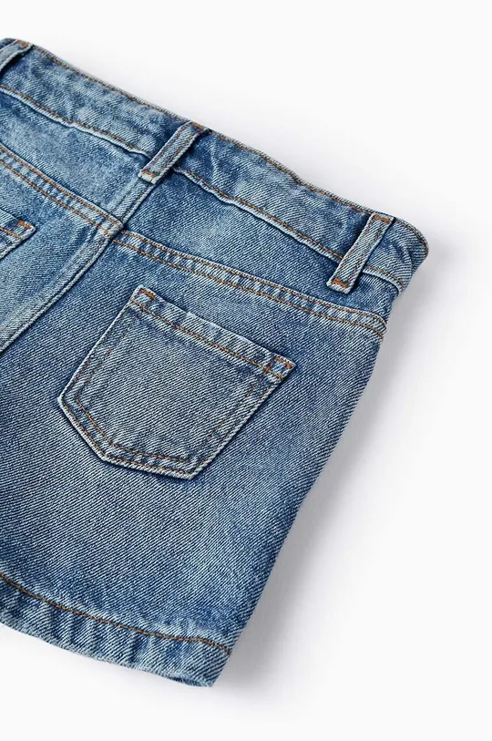 modra Otroške kratke hlače iz jeansa zippy