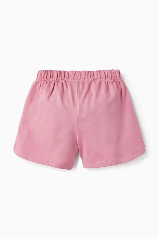 Otroške bombažne kratke hlače zippy vijolična