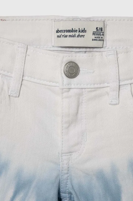 Detské rifľové krátke nohavice Abercrombie & Fitch modrá