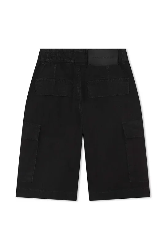 Dječje pamučne kratke hlače Marc Jacobs crna